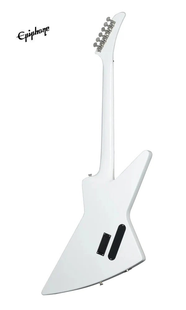 Epiphone Extura Prophecy Left-handed Electric Guitar with Premium Gig Bag - Aged White Tiger - Image 3