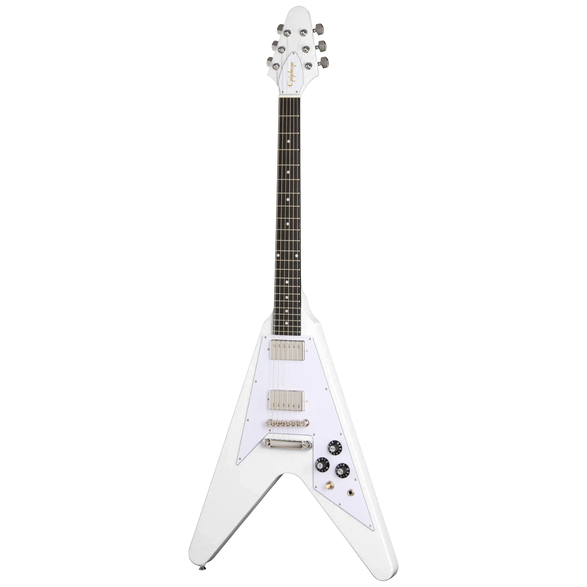 Epiphone Flying V '70s Electric Guitar - Classic White - Image 2