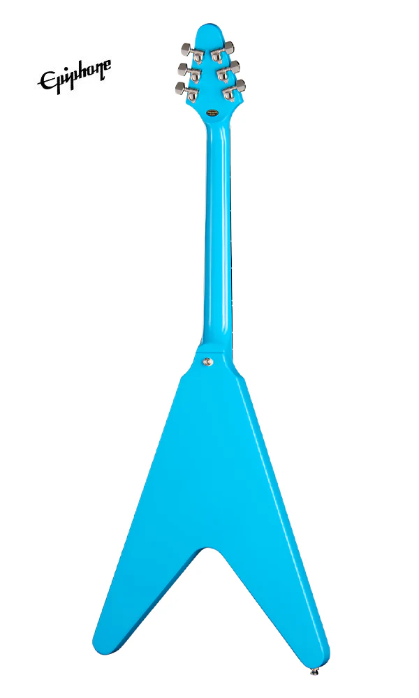 Epiphone Flying V '70s Electric Guitar - Maui Blue - Image 3