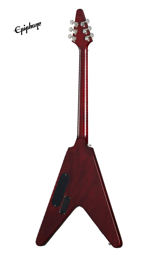 Epiphone Flying V Prophecy Electric Guitar - Aged Bengal Tiger Burst - Image 3