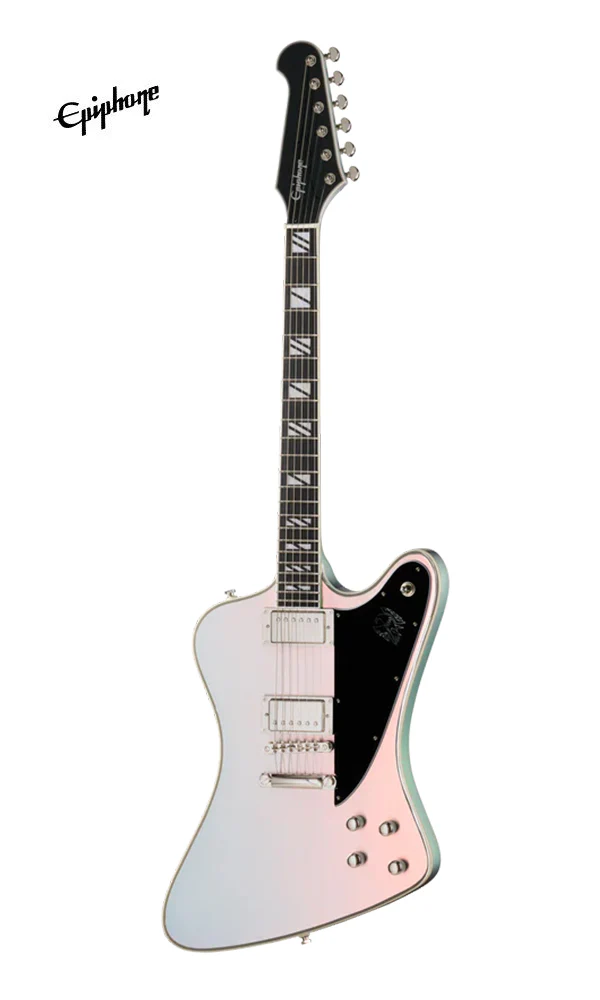 Epiphone Futura Firebird Custom Electric Guitar - Quicksilver Shift - Image 2