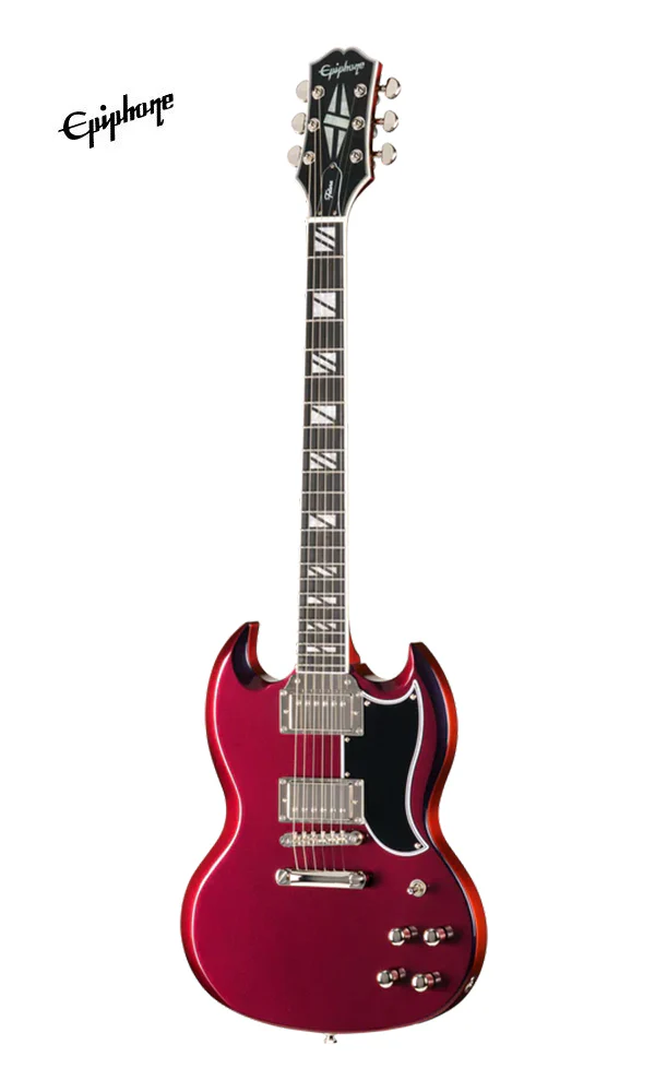 Epiphone Futura SG Custom Electric Guitar - Midnight Ember Shift - Image 2