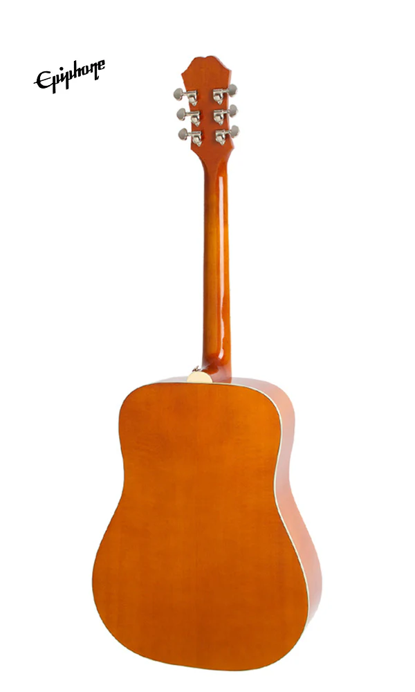 Epiphone Hummingbird Studio Acoustic-Electric Guitar - Faded Cherry Sunburst - Image 3