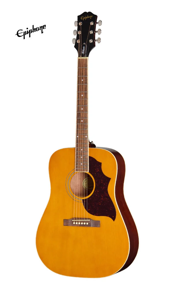 Epiphone Hummingbird Tribute Acoustic Guitar - Antique Natural - Image 2