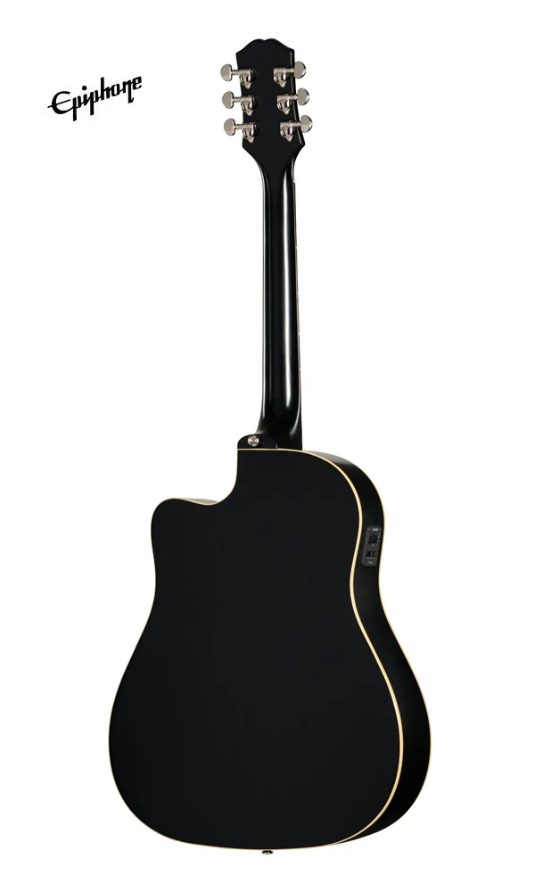 Epiphone Inspired by Gibson J-45 Standard EC Acoustic-electric Guitar - Vintage Sunburst - Image 3