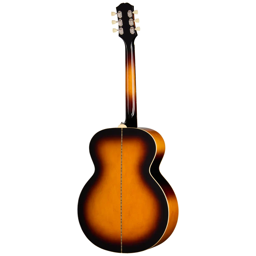 Epiphone J-200 Studio Acoustic-Electric Guitar - Vintage Sunburst - Image 9