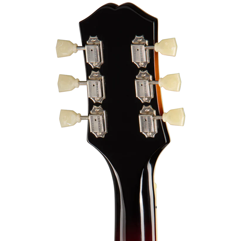 Epiphone J-200 Studio EC Acoustic-Electric Guitar - Vintage Sunburst - Image 7