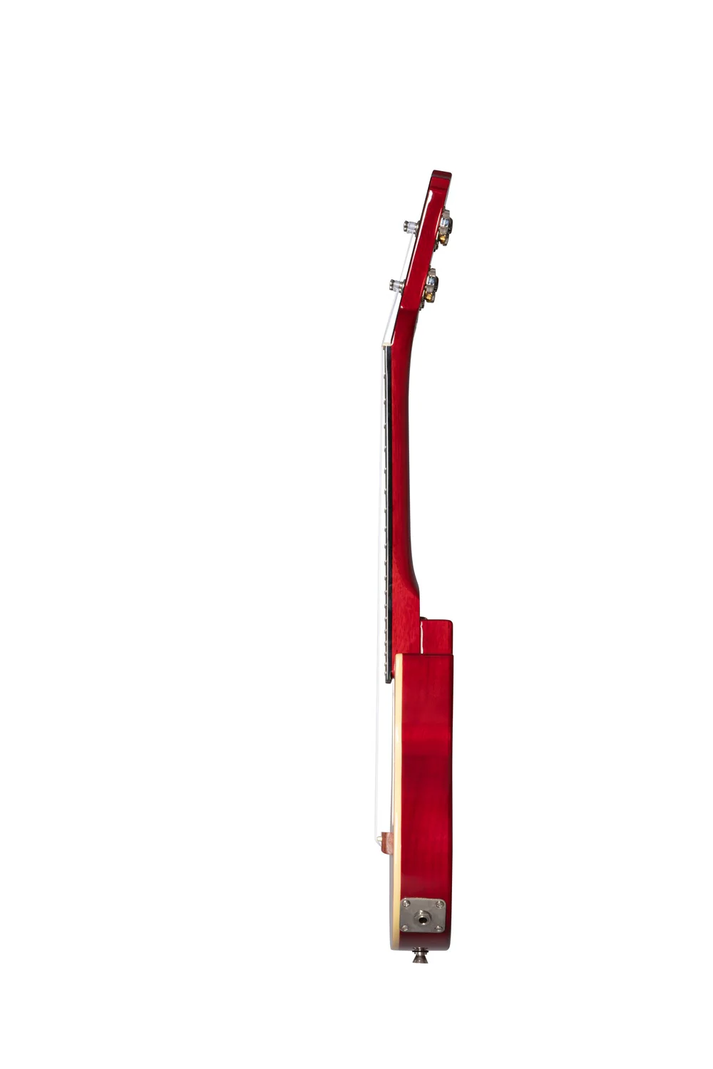 Epiphone Les Paul Acoustic/Electric Concert Ukulele - Heritage Cherry Sunburst - Image 3