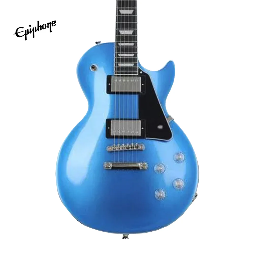 Epiphone Les Paul Modern Electric Guitar - Radio Blue Metallic - Image 5