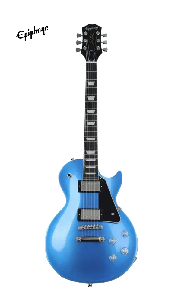 Epiphone Les Paul Modern Electric Guitar - Radio Blue Metallic - Image 6