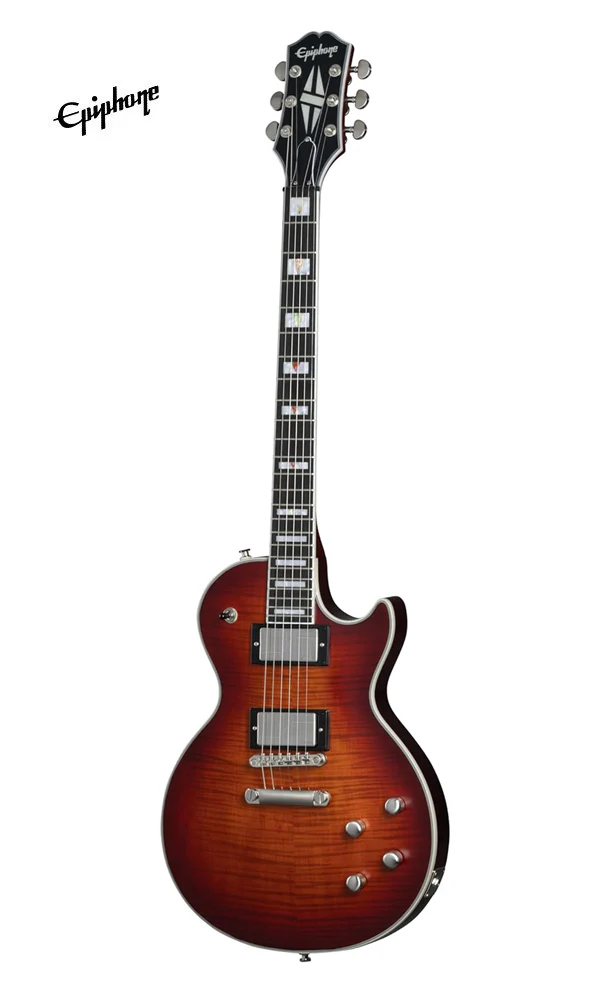 Epiphone Les Paul Prophecy Electric Guitar - Aged Bengal Tiger Burst - Image 2
