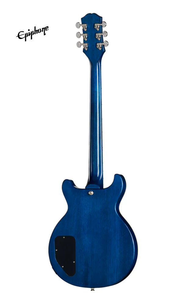Epiphone Les Paul Special Double Cut Figured Electric Guitar - Ocean Water - Image 3