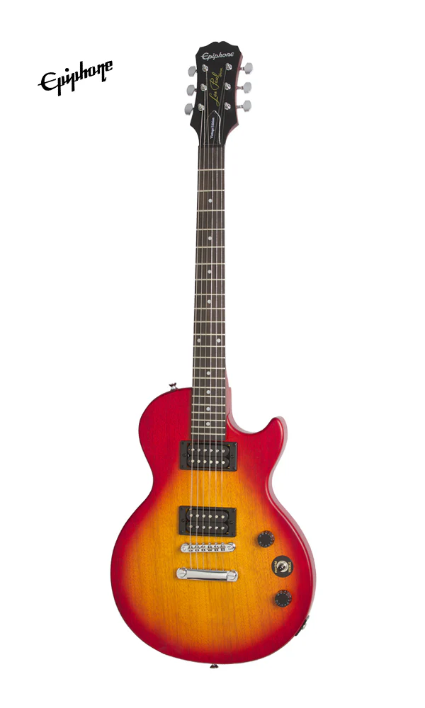 Epiphone Les Paul Special Satin E1 Electric Guitar - Vintage Worn Heritage Cherry Sunburst - Image 2