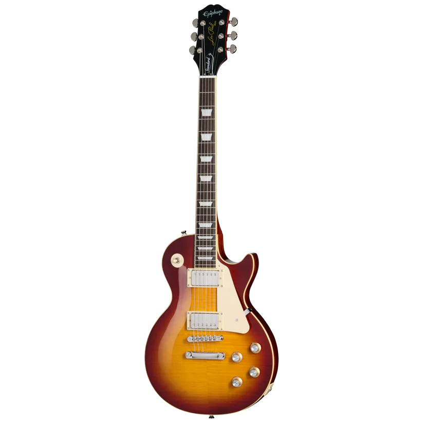 Epiphone Les Paul Standard 60s Figured Electric Guitar - Iced Tea Burst - Image 2