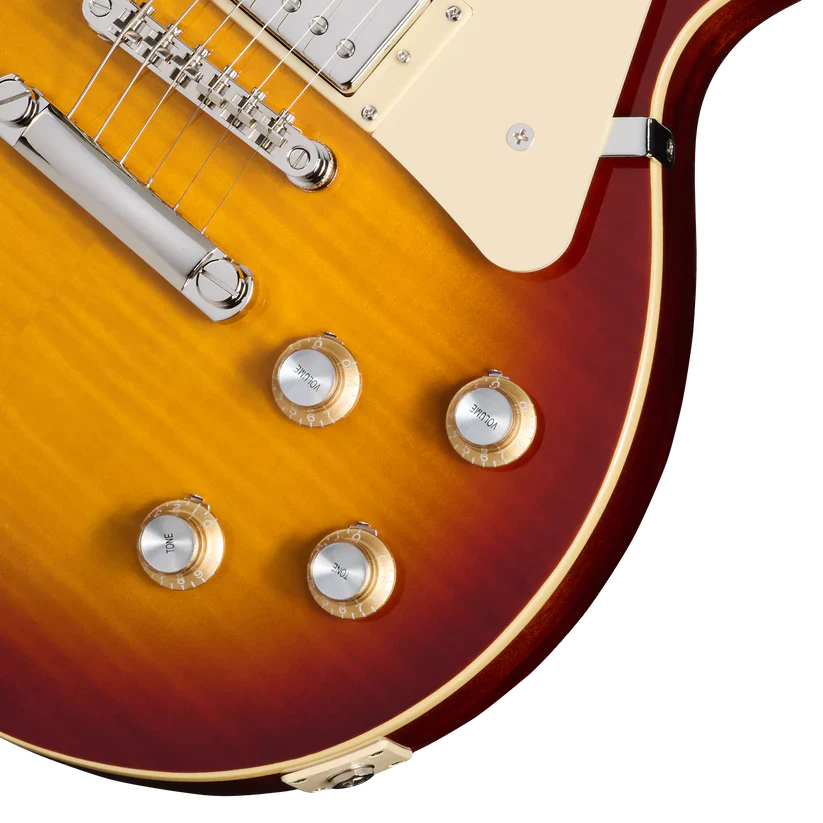 Epiphone Les Paul Standard 60s Figured Electric Guitar - Iced Tea Burst - Image 3