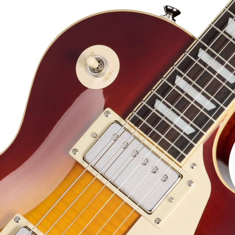 Epiphone Les Paul Standard 60s Figured Electric Guitar - Iced Tea Burst - Image 4