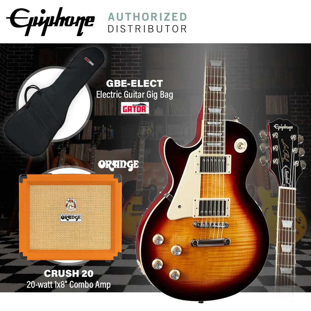 Epiphone Les Paul Standard 60s Left-Handed Electric Guitar - Bourbon Burst - Image 3