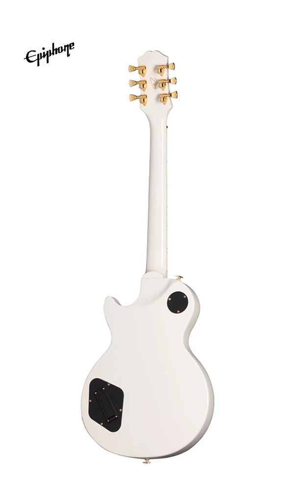 Epiphone Matt Heafy Les Paul Custom Origins Electric Guitar, Case Included - Bone White - Image 3