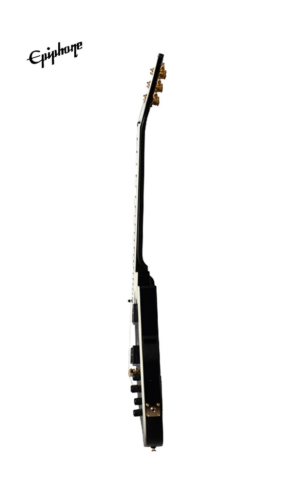 Epiphone Matt Heafy Les Paul Custom Origins Electric Guitar, Case Included - Ebony - Image 4