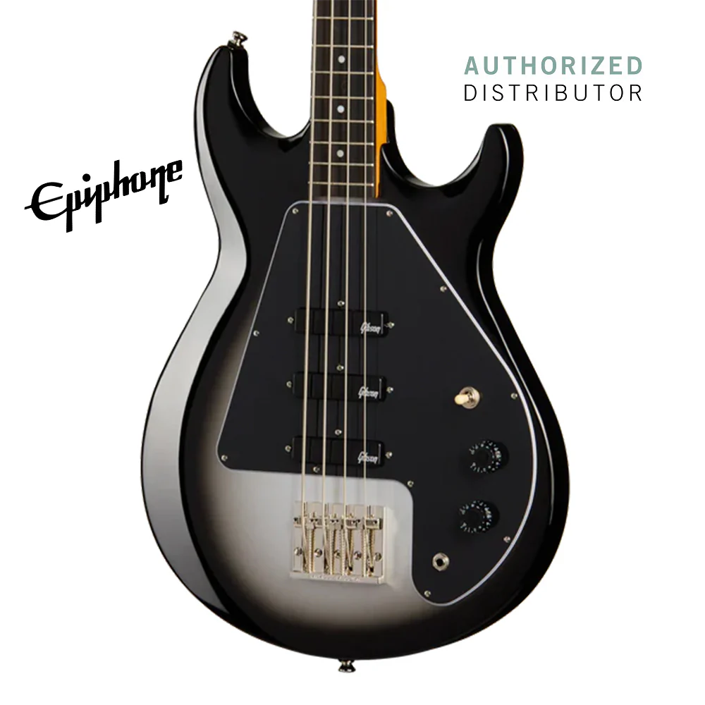 Epiphone Mike Dirnt Grabber G-3 Signature Electric Bass Guitar - Silverburst