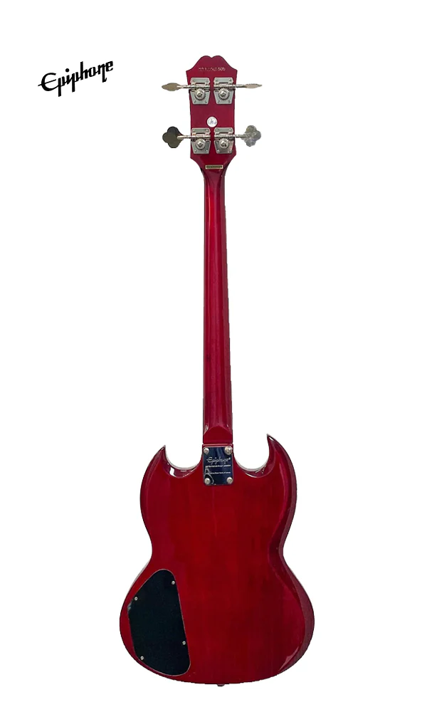 Epiphone SG E1 Bass Guitar - Cherry - Image 3