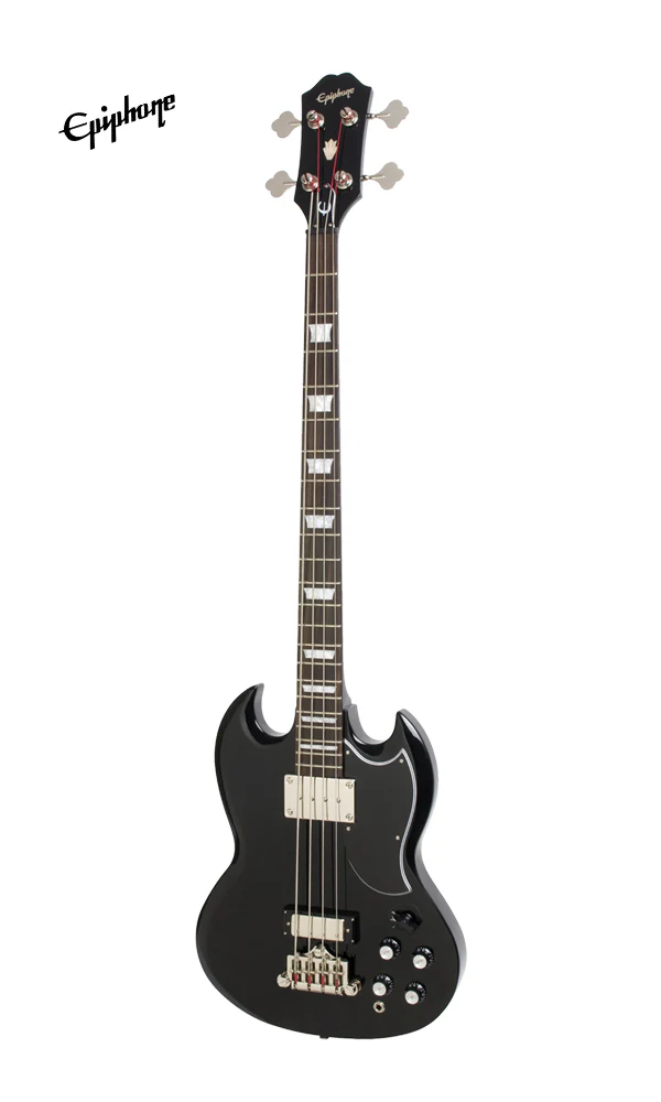 Epiphone SG EB-3 Bass Guitar - Ebony - Image 2