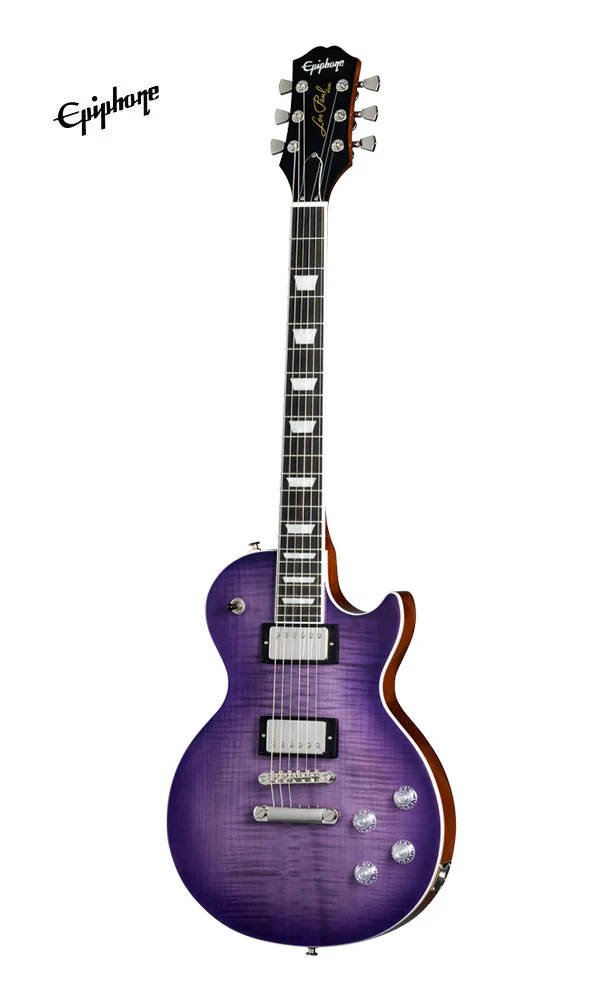 Epiphone SG Modern Figured Electric Guitar - Purple Burst - Image 2