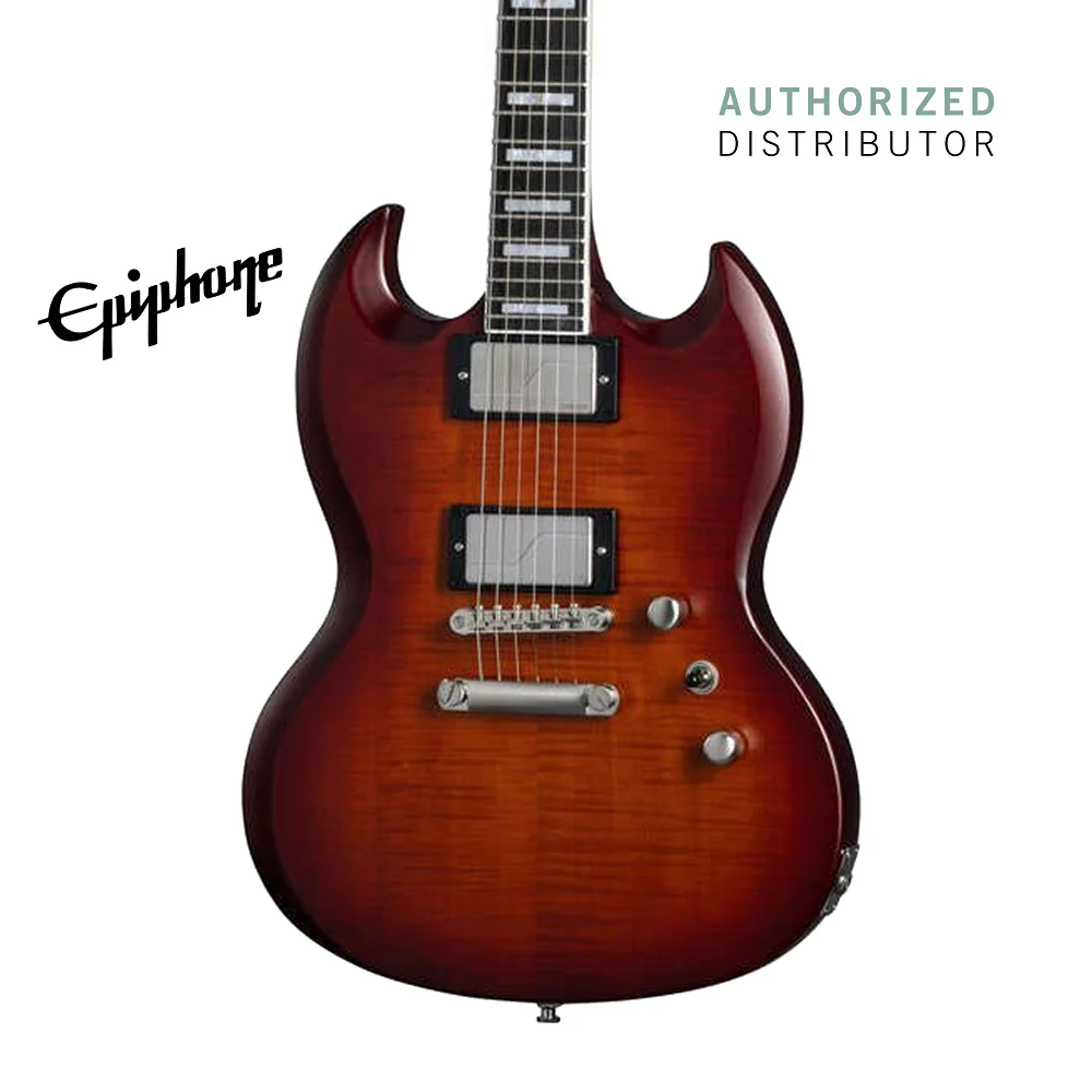 Epiphone SG Prophecy Electric Guitar - Aged Bengal Tiger Burst