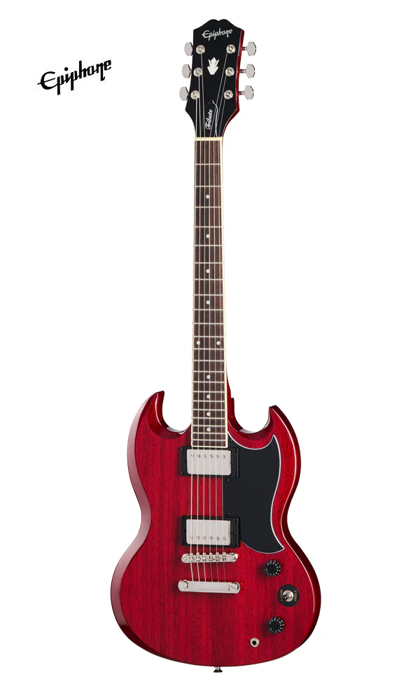 Epiphone SG Tribute Electric Guitar - Cherry - Image 2