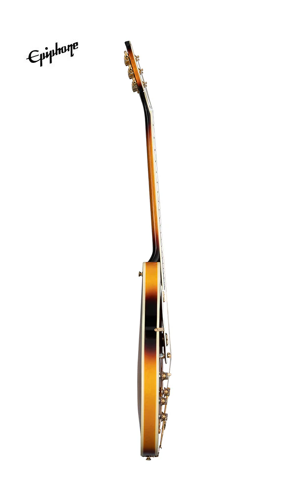 Epiphone Sheraton Frequensator Semi-hollowbody Left-handed Electric Guitar - Vintage Sunburst - Image 3