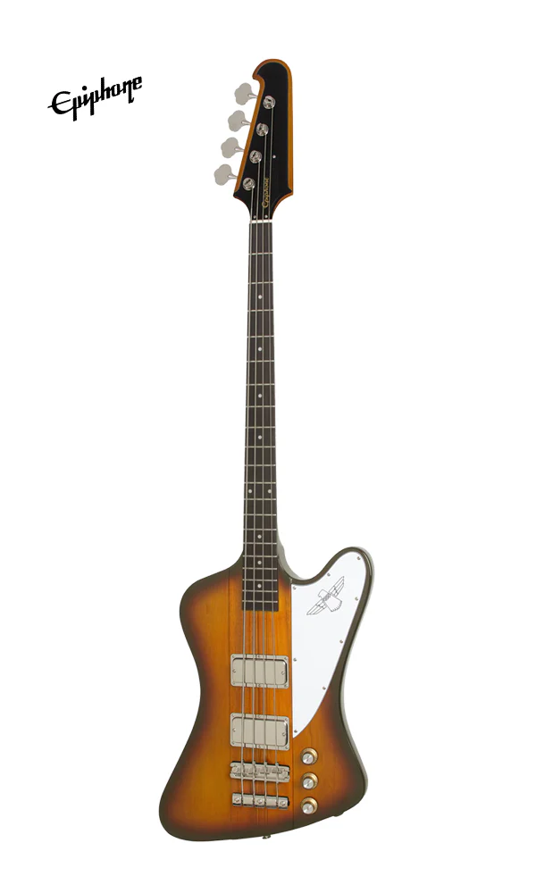 Epiphone Thunderbird 60s Bass Guitar - Tobacco Sunburst - Image 2