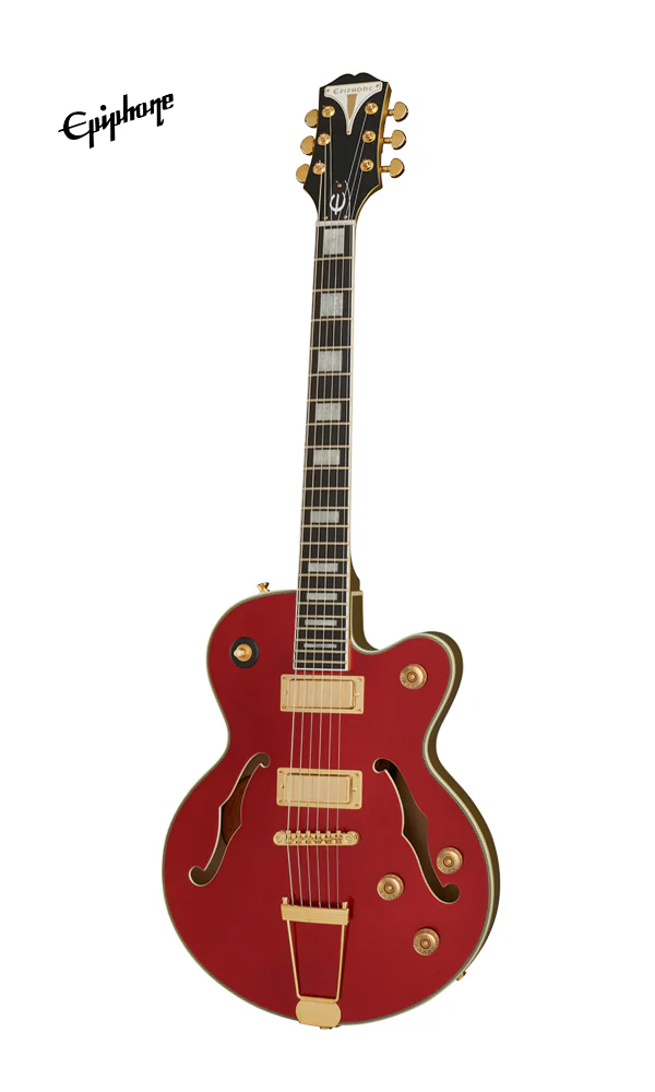 Epiphone Uptown Kat ES Semi-Hollowbody Electric Guitar - Ruby Red Metallic - Image 2