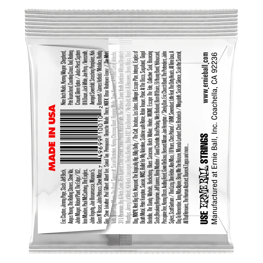Ernie Ball .010 Plain Steel Electric or Acoustic Guitar Single String - Image 2