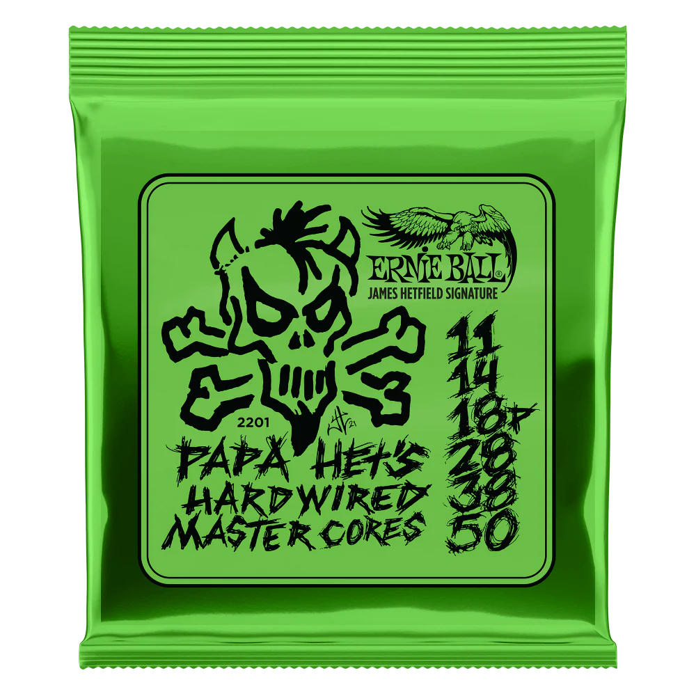 Ernie Ball 2201 Papa Het's Hardwired Master Cores - .011-.050 Custom Gauge