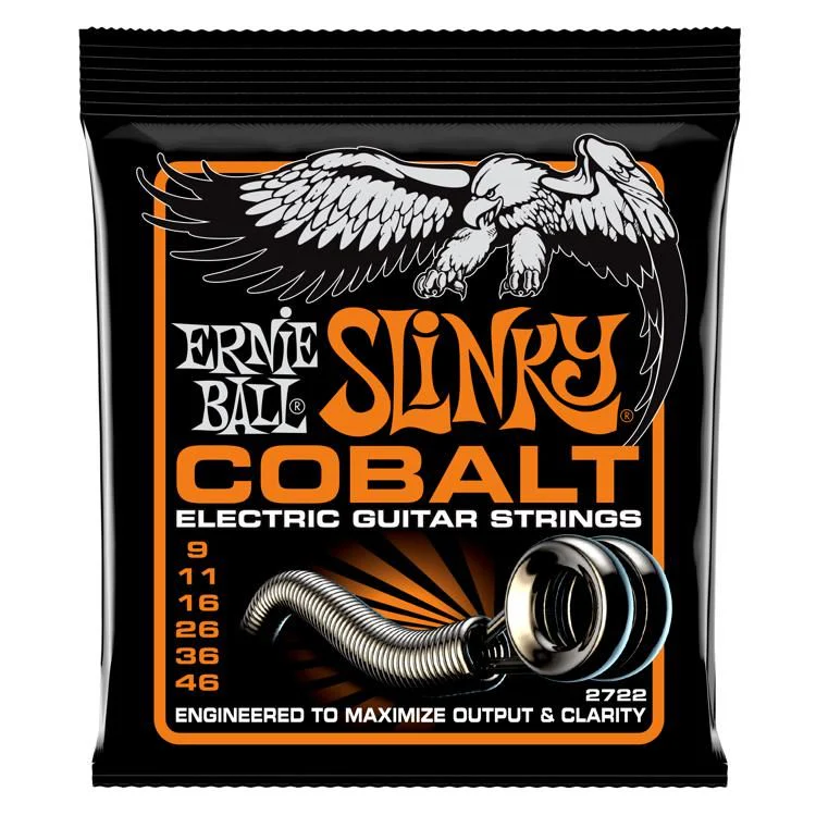 Ernie Ball 2722 Hybrid Slinky Cobalt Electric Guitar Strings (9-46) - Image 2