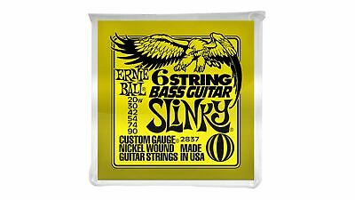 Ernie Ball 2837 6-string 29 5/8 Scale Slinky Nickel Wound Electric Bass Strings (20-90) - Image 2