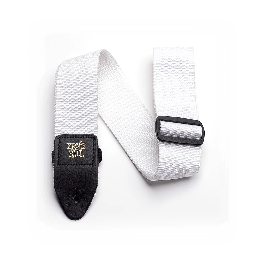 Ernie Ball 4036 Polypro Guitar Strap - White - Image 2
