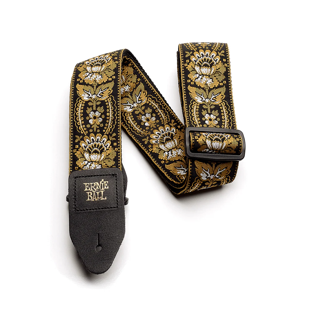 Ernie Ball 4151 Jacquard Guitar Strap - Royal Orleans Gold