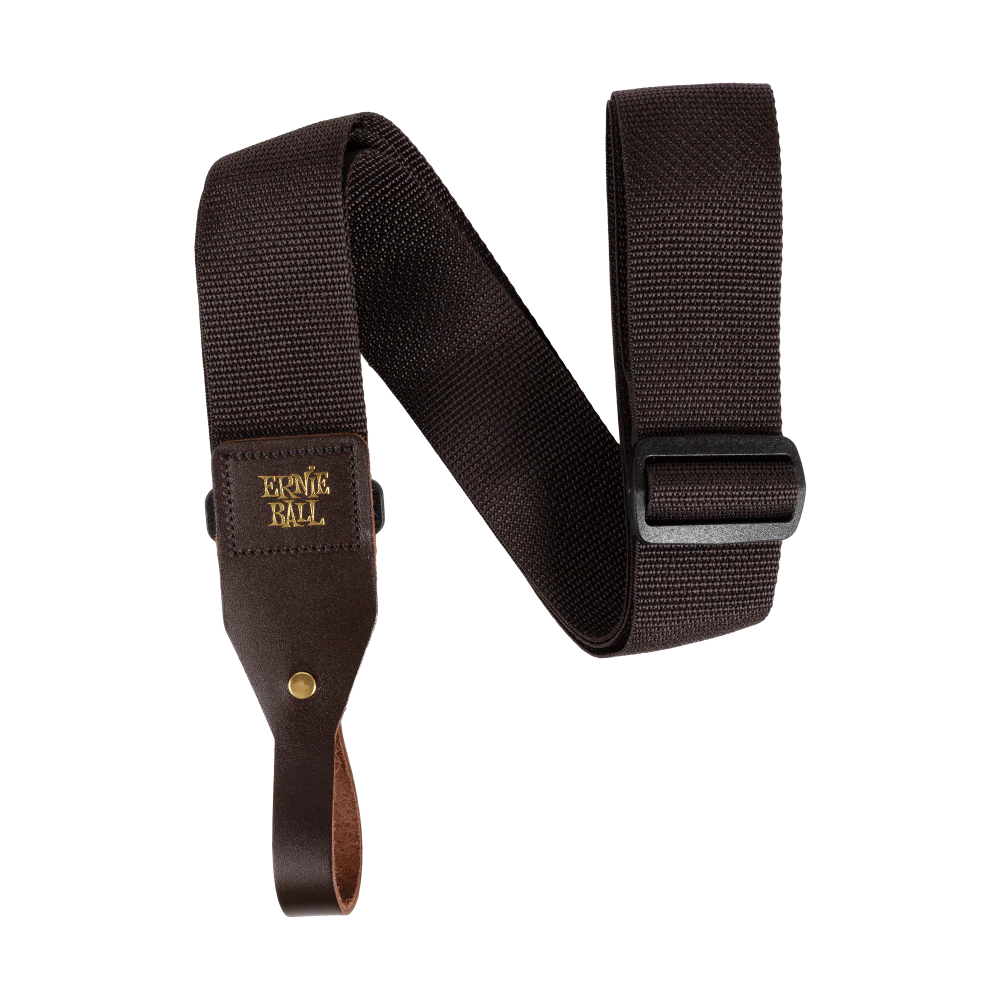 Ernie Ball 5366 Polypro Acoustic Guitar Strap - Brown