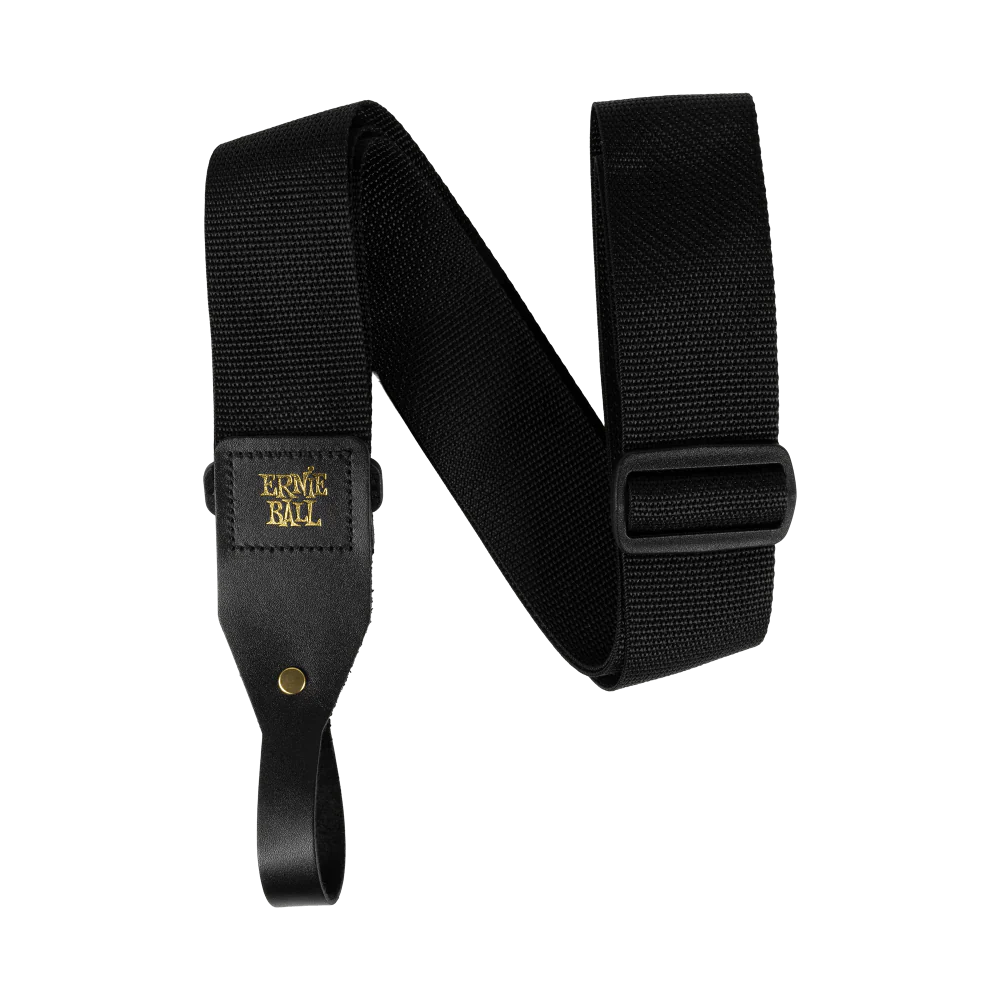 Ernie Ball 5365 Polypro Acoustic Guitar Strap - Black