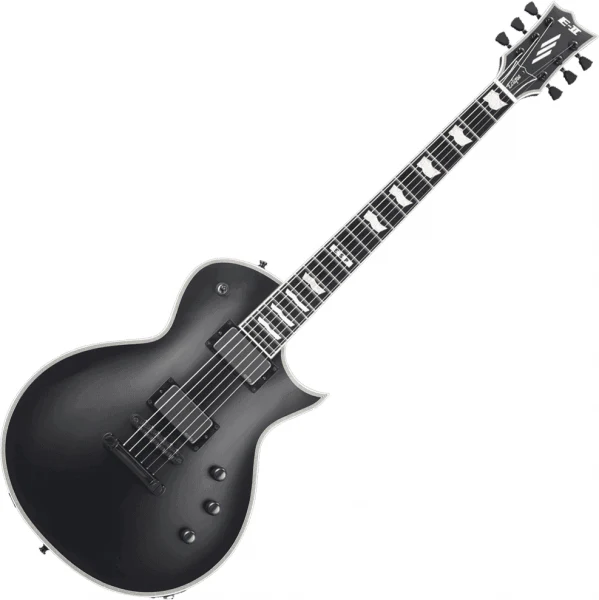ESP Japan E-II Eclipse EMG Electric Guitar - Black Satin [MIJ]
