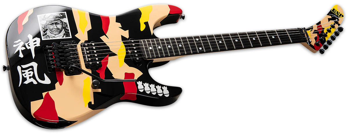 ESP Original GEORGE LYNCH Signature KAMIKAZE-1 GRAPHIC [MIJ - Made in Japan] - Image 2
