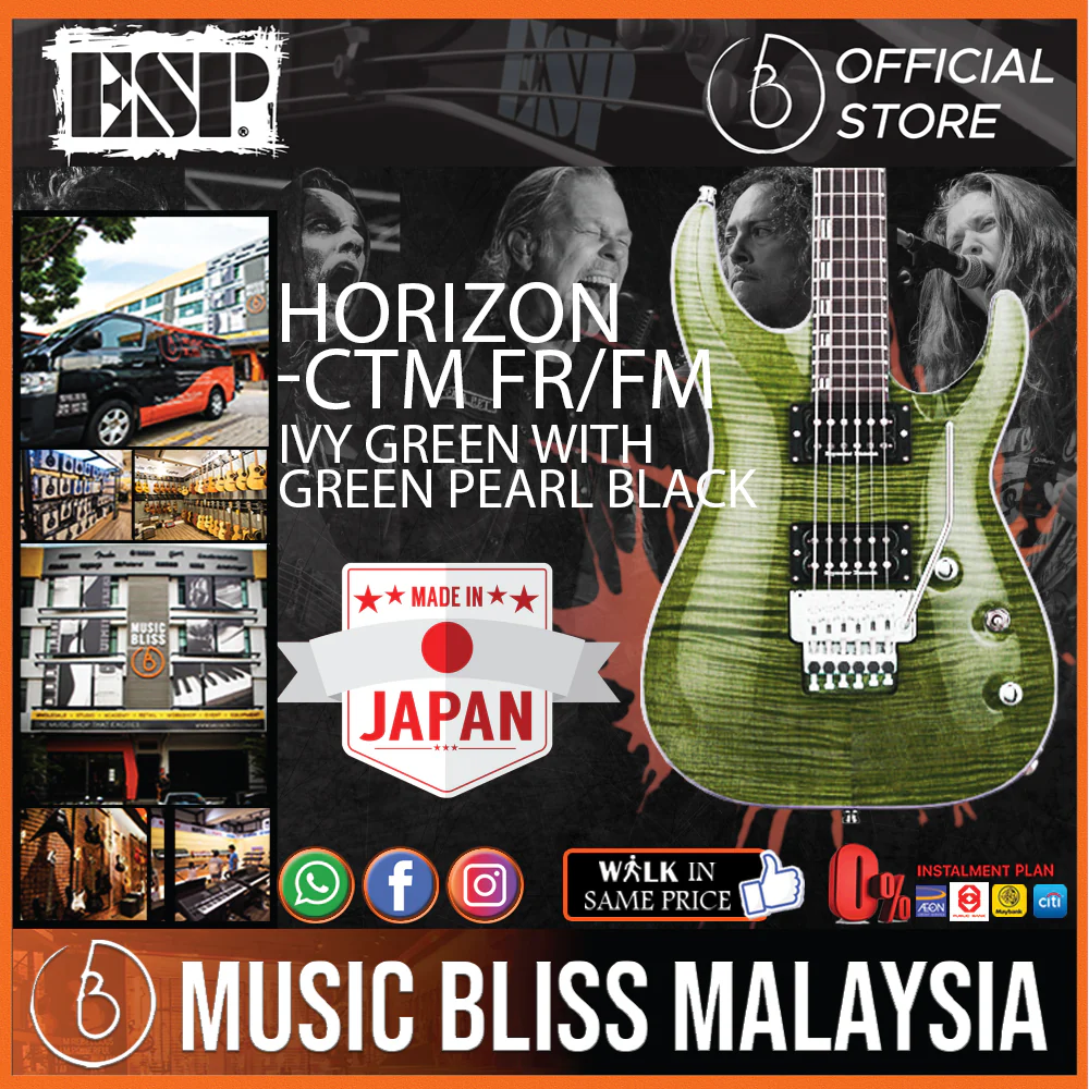 ESP Original HORIZON-CTM FR/FM - Ivy Green [MIJ - Made in Japan]