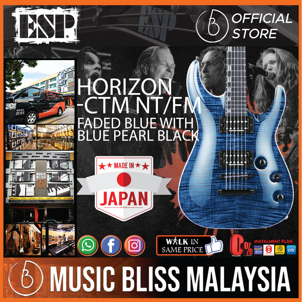 ESP Original HORIZON-CTM NT/FM - Faded Blue [MIJ - Made in Japan]