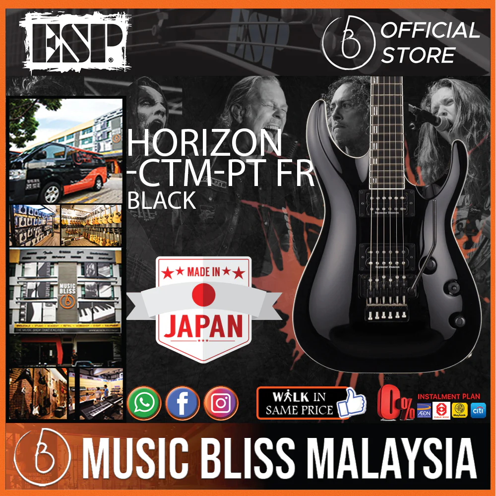ESP Original HORIZON-CTM-PT FR - Black [MIJ - Made in Japan]
