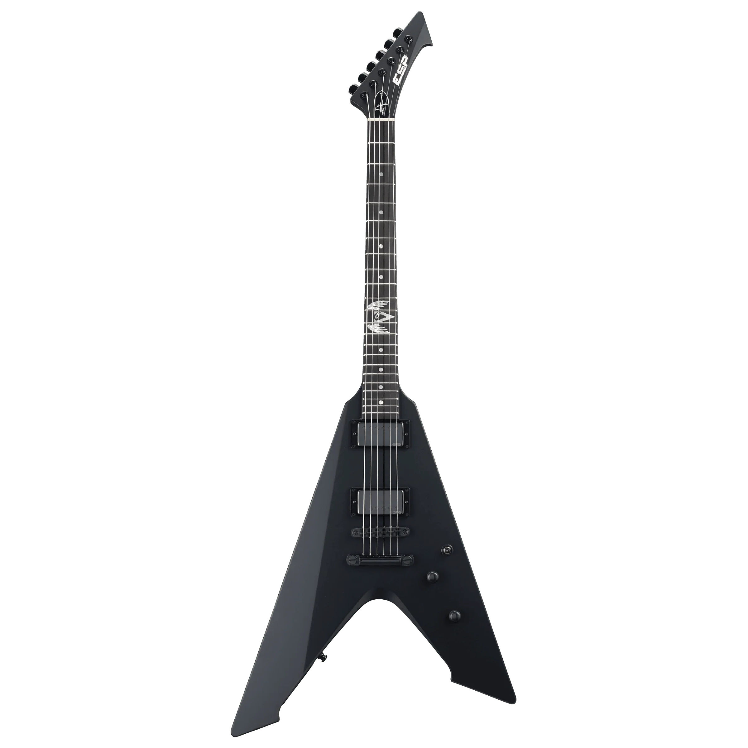 ESP Original JAMES HETFIELD Signature VULTURE - Black Satin [MIJ - Made in Japan] - Image 2