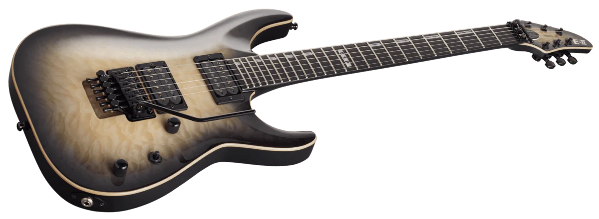 ESP Japan E-II Horizon FR QM - Black Natural Burst [MIJ] - Image 6