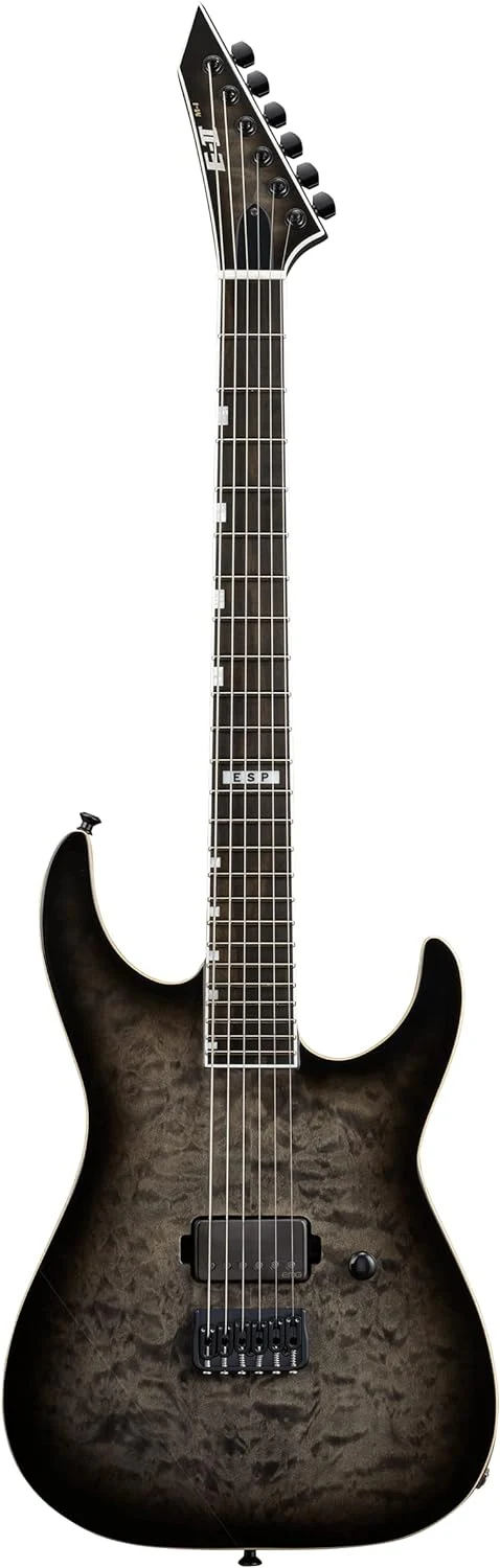 ESP Japan E-II M-I NT Electric Guitar - See Thru Black Sunburst [MIJ] - Image 2