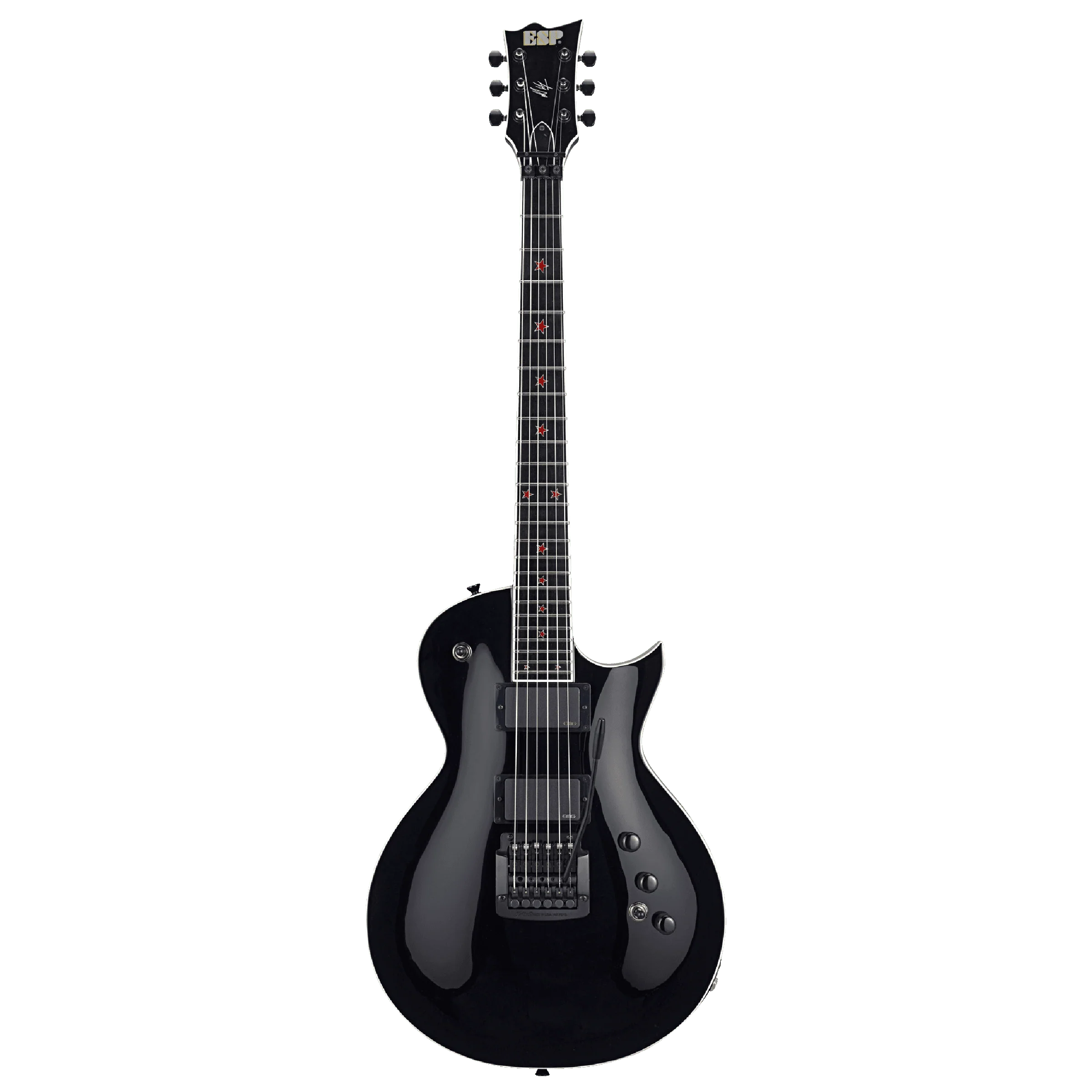 ESP Original JEFF HANNEMAN Signature - Black [MIJ - Made in Japan] - Image 2