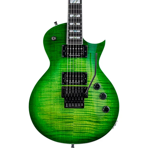 ESP LTD Alex Skolnick AS-1 Signature Electric Guitar - Lime Burst - Image 2